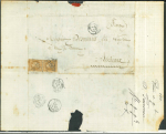 Stamp of Colonies françaises » Algérie 1862-1882, archive DESMARIES et Fils, lot de 16 lettres