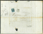 Stamp of Colonies françaises » Algérie 1862-1882, archive DESMARIES et Fils, lot de 16 lettres