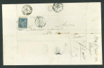 Stamp of Colonies françaises » Algérie 1862-1882, archive DESMARIES et Fils, lot de 16 lettres