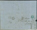Stamp of Colonies françaises » Algérie 1862-1882, archive DESMARIES et Fils, lot de 16 lettres