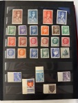Stamp of France » Collections 1950-1990 : collection de timbres non dentelés comprenant