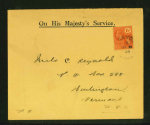 Stamp of British Virgin Islands 1923-38 range of 25 covers with KGV frankings