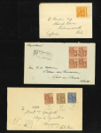 Stamp of British Virgin Islands 1923-38 range of 25 covers with KGV frankings