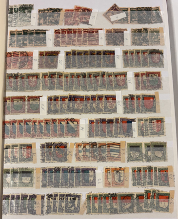 Stamp of Switzerland / Schweiz » Sammlungen 1860-1990, Tausende von postfrischen und gestempelten Briefmarken aller Epochen