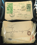 Stamp of Switzerland / Schweiz » Sammlungen 1880-1940, Posten mit 75 Briefen ab ein paar Sitzenden und Stehenden Helvetia