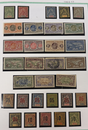Stamp of Colonies françaises » TAAF TAAF : 1980-2018, sur des feuilles de classeur, ensemble de plusieurs centaines de timbres neufs **