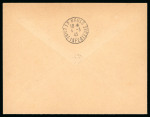 Stamp of France » Libération CANCEL France Libération : 1945, îlot de St-Nazaire trois superbes lettres (Janvier à Mars 1945)