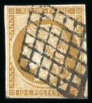 Stamp of France » Collections France : 1849-1900, sur plusieurs feuilles ensemble de classiques neufs/oblitérés.