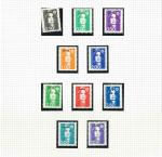 Stamp of Colonies françaises » Mayotte Mayotte : 1997-2011, sur feuilles neutres collection neufs ** MNH à priori complète, poste, PA et blocs-feuillets.