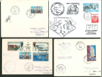 Stamp of Colonies françaises » TAAF TAAF : 1955-1980, bel ensemble de 30 lettres et enveloppes FDC