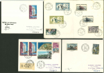 Stamp of Colonies françaises » TAAF TAAF : 1955-1980, bel ensemble de 30 lettres et enveloppes FDC
