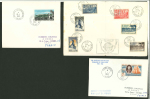 Stamp of Colonies françaises » TAAF TAAF : 1955-1980, bel ensemble de 30 lettres et enveloppes FDC