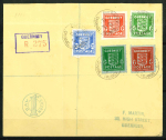 Stamp of Germany » German WWII Occupation Issues » Guernsey 1940-1944 A collection of mint multiples and covers/postcards,
