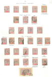 Stamp of Leeward Islands 1890-1938 a small specialised collection mounted on six pages
