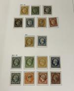 Stamp of France » Collections 1849-1999, dans cinq reliures Davo belle collection neufs/oblitérés