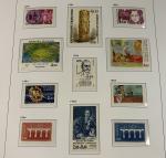Stamp of France » Collections 1849-1999, dans cinq reliures Davo belle collection neufs/oblitérés