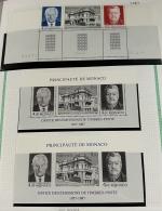 Stamp of Colonies françaises » Monaco 1885-1993, dans quatre belles reliures Davo, superbe collection