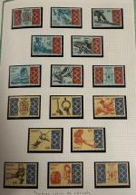 Stamp of Colonies françaises » Monaco 1885-1993, dans quatre belles reliures Davo, superbe collection