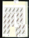 Stamp of Colonies françaises » St. Pierre et Miquelon 1986-1990, dans des pochettes plusieurs centaines de timbres poste et poste aérienne