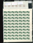 Stamp of Colonies françaises » St. Pierre et Miquelon 1986-1990, dans des pochettes plusieurs centaines de timbres poste et poste aérienne