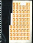 Stamp of Colonies françaises » St. Pierre et Miquelon 1986-1990, dans des pochettes plusieurs centaines de timbres poste et poste aérienne