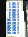 Stamp of Colonies françaises » St. Pierre et Miquelon 1986-1990, dans des pochettes plusieurs centaines de timbres poste et poste aérienne
