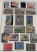 Stamp of Colonies françaises » Monaco 1971-2017, dans quatre reliures Yvert et feuilles neutres belle collection