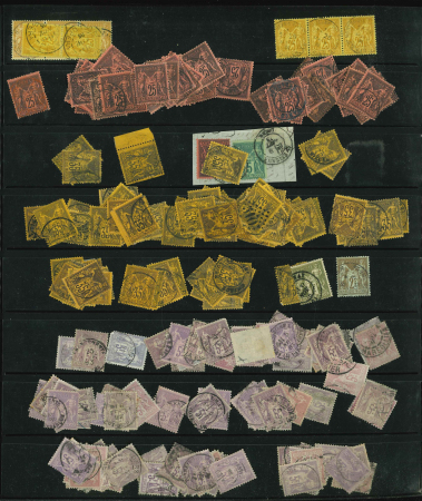 Stamp of France » Collections 1876-1900, belle accumulation de plusieurs centaines
