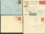 Stamp of France » Collections 1928-1933, trés intéressant lot de 13 lettres différentes