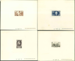 Stamp of France » Collections 1938-1944, bel ensemble de plus de 40 épreuves de luxe