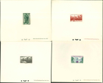Stamp of France » Collections 1938-1944, bel ensemble de plus de 40 épreuves de luxe