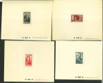 Stamp of France » Collections 1938-1944, bel ensemble de plus de 40 épreuves de luxe