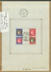Stamp of France » Blocs et Feuillets 1925-1937, réunion de 2 lettres intéressantes, la première