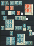 Stamp of France » Collections 1923-1930, collection de timbres sur 3 pages d'album