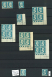 Stamp of France » Collections 1923-1930, collection de timbres sur 3 pages d'album