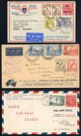 Stamp of Australia » Commonwealth of Australia 1929-34 Airmails & Flist Flights: Five covers showing