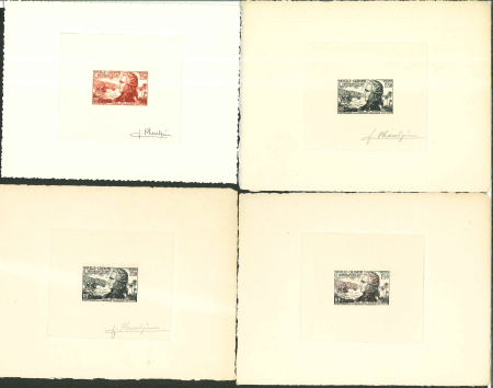 Stamp of Colonies françaises » Nouvelle-Calédonie Nouvelle-Calédonie : 1953, 43 épreuves d'artiste et
