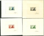 Stamp of Colonies françaises » Nouvelle-Calédonie Nouvelle-Calédonie : 1953, 43 épreuves d'artiste et