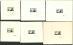 Stamp of Colonies françaises » Nouvelle-Calédonie Nouvelle-Calédonie : 1953, 43 épreuves d'artiste et