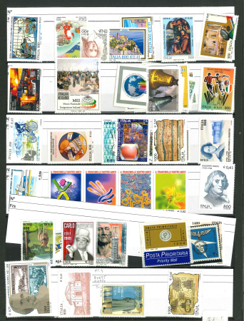 Stamp of Italy » Italy and Areas Collections and Lots Italy : 2002-2011, all mint ** MNH collection. Extensive