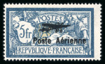 Stamp of France » Poste Aérienne 1927, Y&T PA n° 1, n°2, n° 14 (signé Calves), n° 15, ensemble ** MNH, TB.