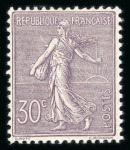 Stamp of France » Émissions à partir de 1900 1903, Semeuse lignée YT n° 131 signé Calves, n° 132