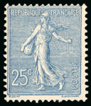 Stamp of France » Émissions à partir de 1900 1903, Semeuse lignée YT n° 131 signé Calves, n° 132