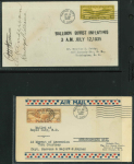 Stamp of Aerophilately » Balloon Mail 1933-92, Group of 15 balloon mail covers plus ephemera