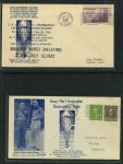 Stamp of Aerophilately » Balloon Mail 1933-92, Group of 15 balloon mail covers plus ephemera