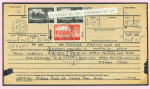 Stamp of Great Britain » Collections 1908-69, Trio of items incl. two express covers and a QEII telegram