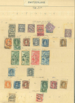 Stamp of Switzerland / Schweiz » Sammlungen Kleiner Posten ab attraktiver Rayon I