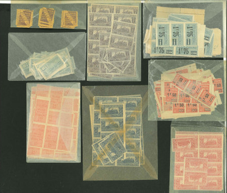Stamp of France » Colis Postaux Colis postaux : 1892-1940, grosse accumulation neufs