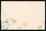Stamp of Egypt » Austrian Post Offices » Alexandria 1847 (7.8) Folded letter sheet from Alexandria to Florence,