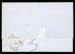 Stamp of Egypt » Austrian Post Offices » Alexandria 1855 (21.2) Folded letter sheet from Alexandria to